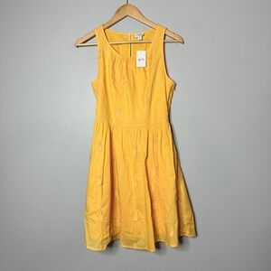 J.Crew Pinapple Mini Dress Orange Size‎ 0